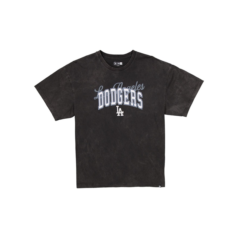 Los Angeles Dodgers Women’s Oversized Washed Black T-Shirt