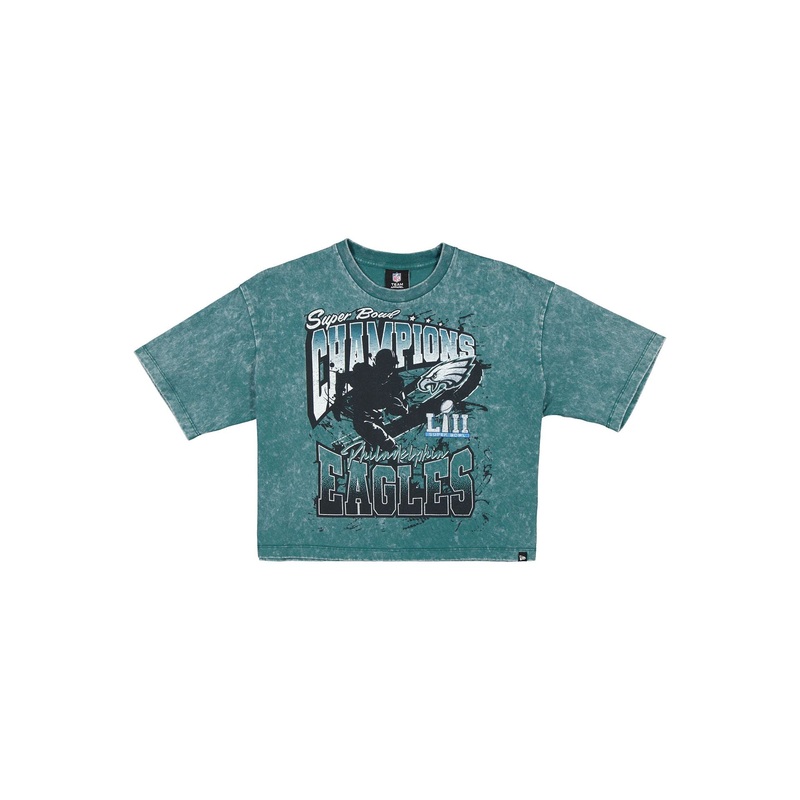 Philadelphia Eagles Sport Classics Women’s Cropped T-Shirt