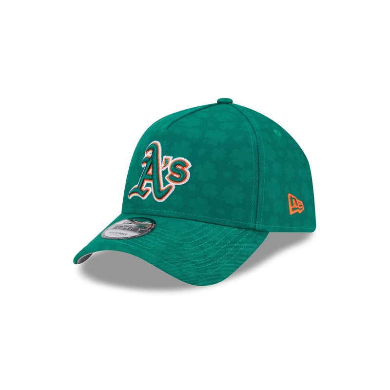 Athletics St. Patrick’s Day 2025 9FORTY A-Frame Snapback Hat
