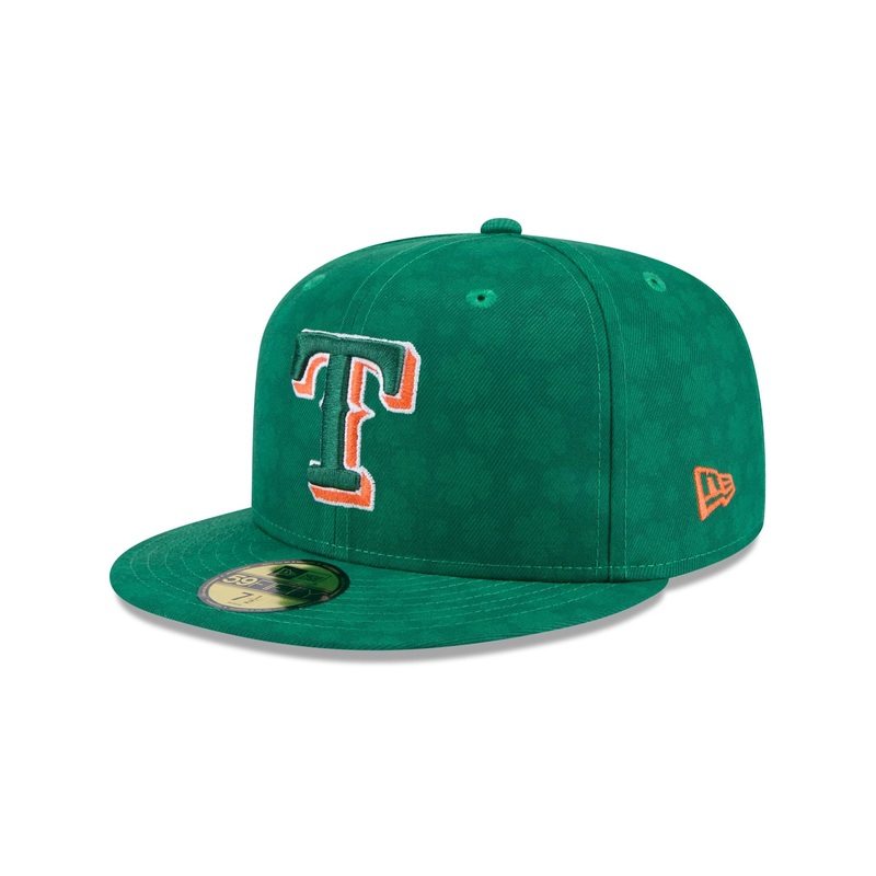 Texas Rangers St. Patrick’s Day 2025 59FIFTY Fitted Hat