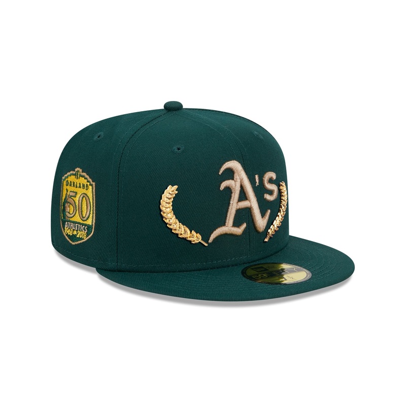 Athletics Gold Leaf 59FIFTY Fitted Hat