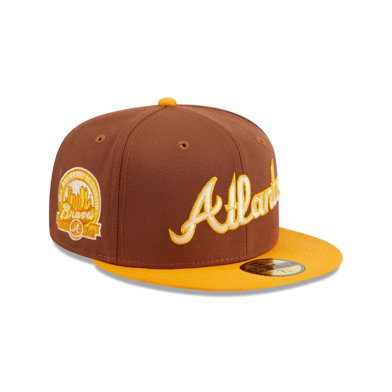 Atlanta Braves Tiramisu 59FIFTY Fitted Hat