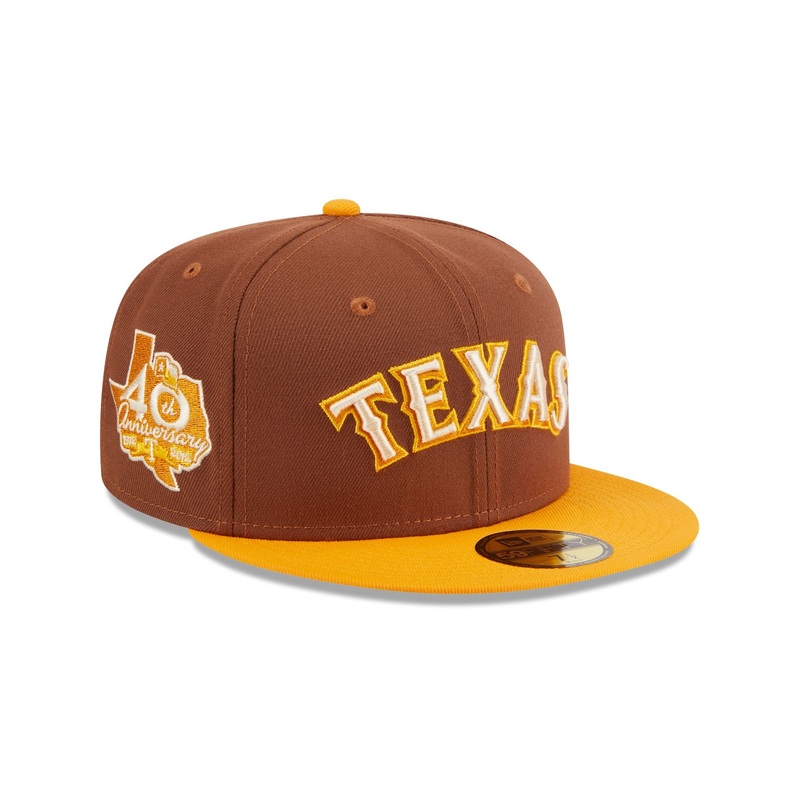 Texas Rangers Tiramisu 59FIFTY Fitted Hat