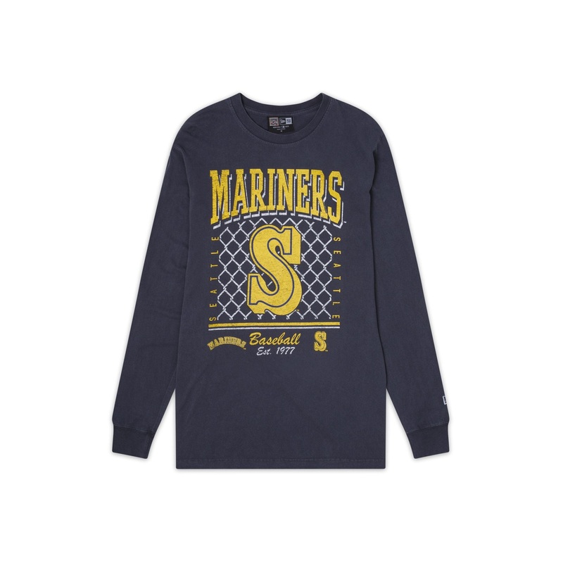 Seattle Mariners Old School Sport Long Sleeve T-Shirt