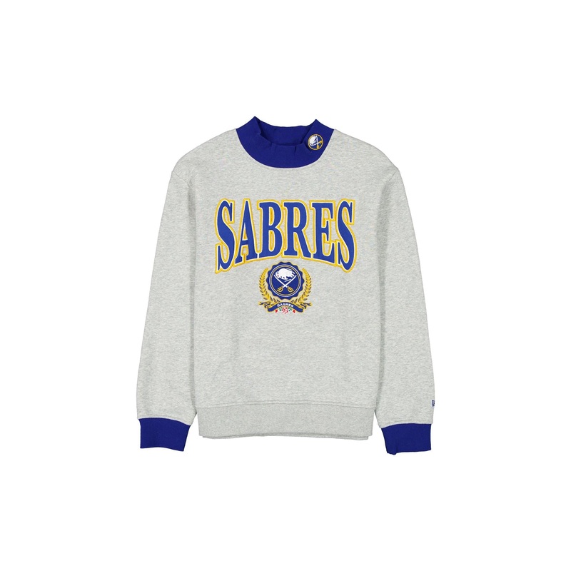 Buffalo Sabres Throwback Prep Women’s Mockneck Sweatshirt