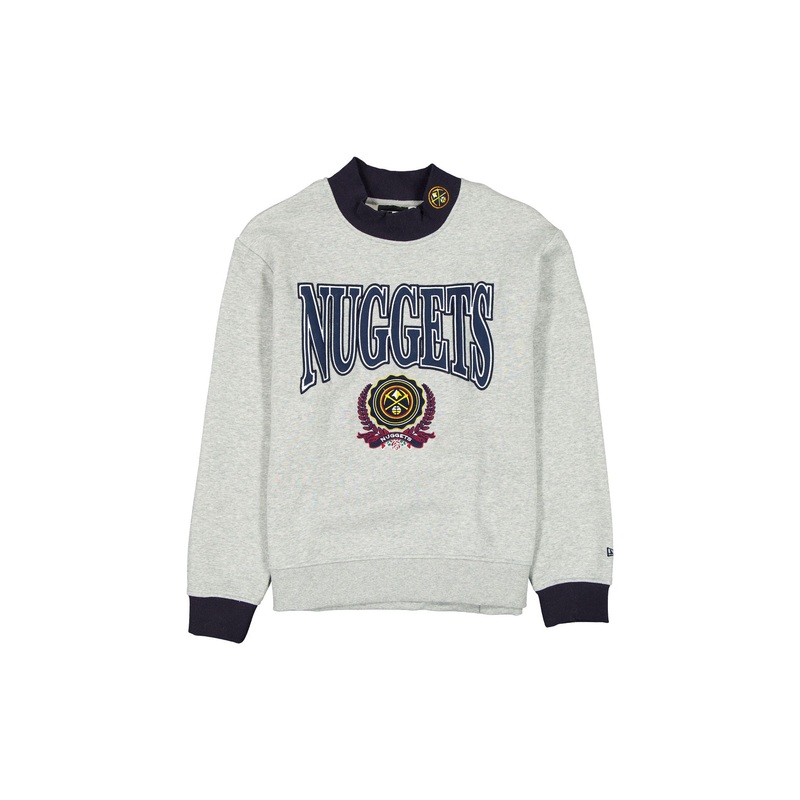 Denver Nuggets Throwback Prep Women’s Mockneck Sweatshirt