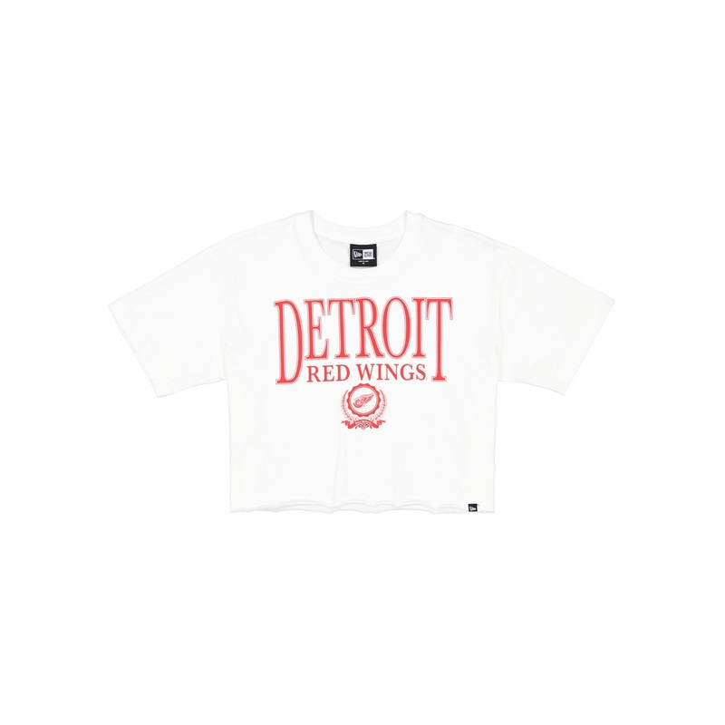 Detroit Red Wings Throwback Prep Women’s Cropped T-Shirt