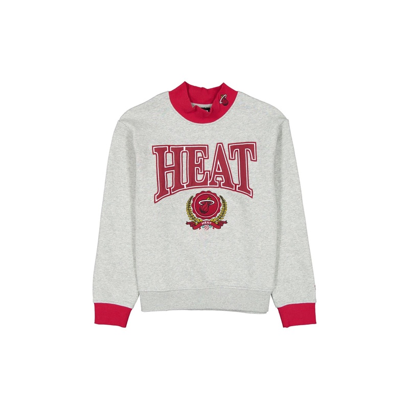 Miami Heat Throwback Prep Women’s Mockneck Sweatshirt