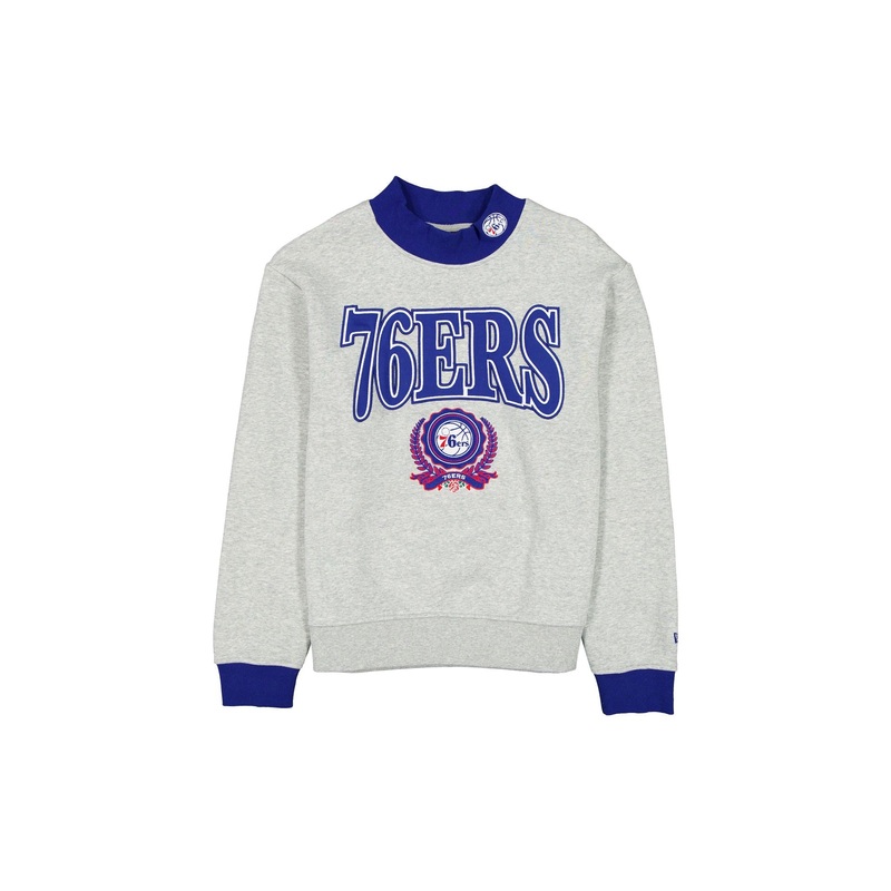 Philadelphia 76ers Throwback Prep Women’s Mockneck Sweatshirt