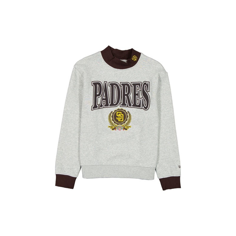 San Diego Padres Throwback Prep Women’s Mockneck Sweatshirt