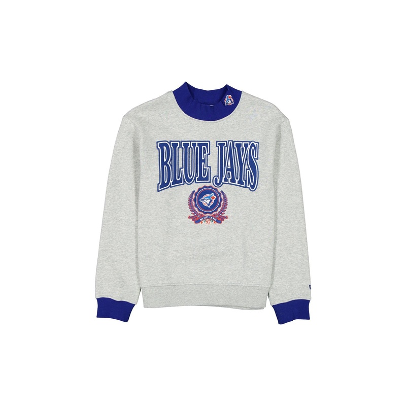 Toronto Blue Jays Throwback Prep Women’s Mockneck Sweatshirt