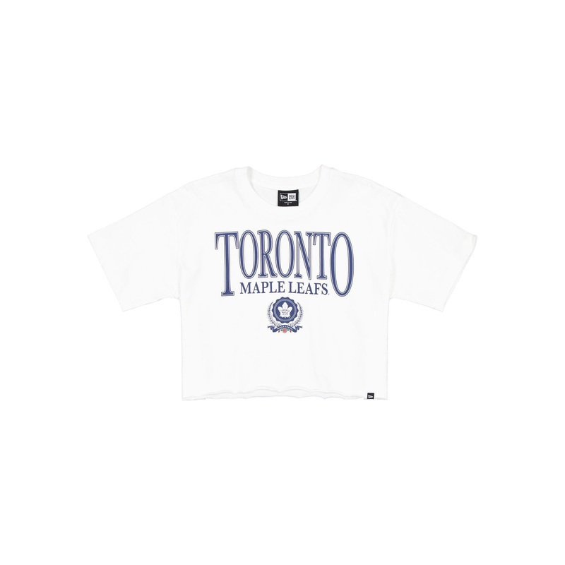 Toronto Maple Leafs Throwback Prep Women’s Cropped T-Shirt