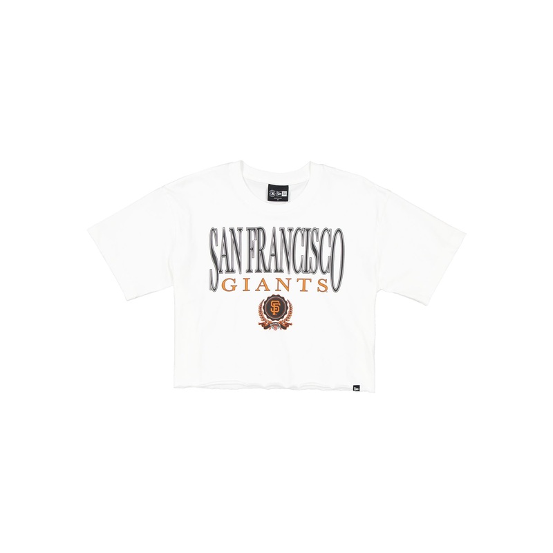 San Francisco Giants Throwback Prep Women’s Cropped T-Shirt