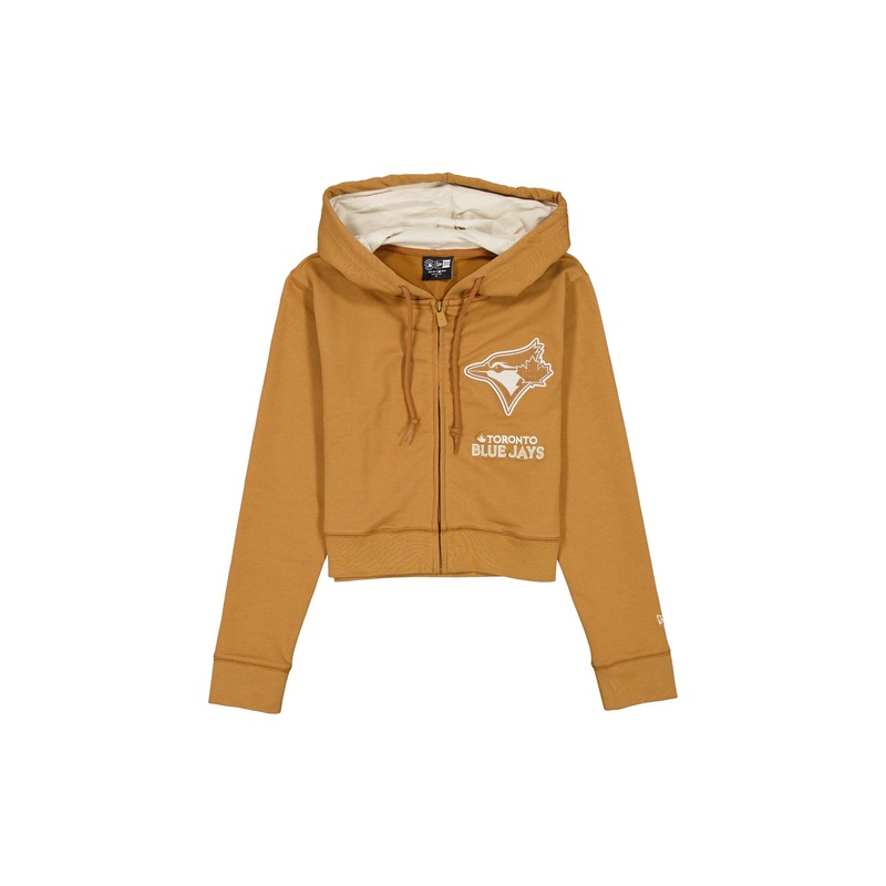 Toronto Blue Jays Light Bronze Logo Select Women’s Full-Zip Hoodie