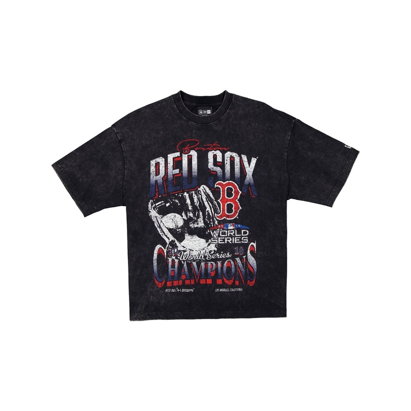 Boston Red Sox 2018 World Series Champions Sport Classics Black T-Shirt