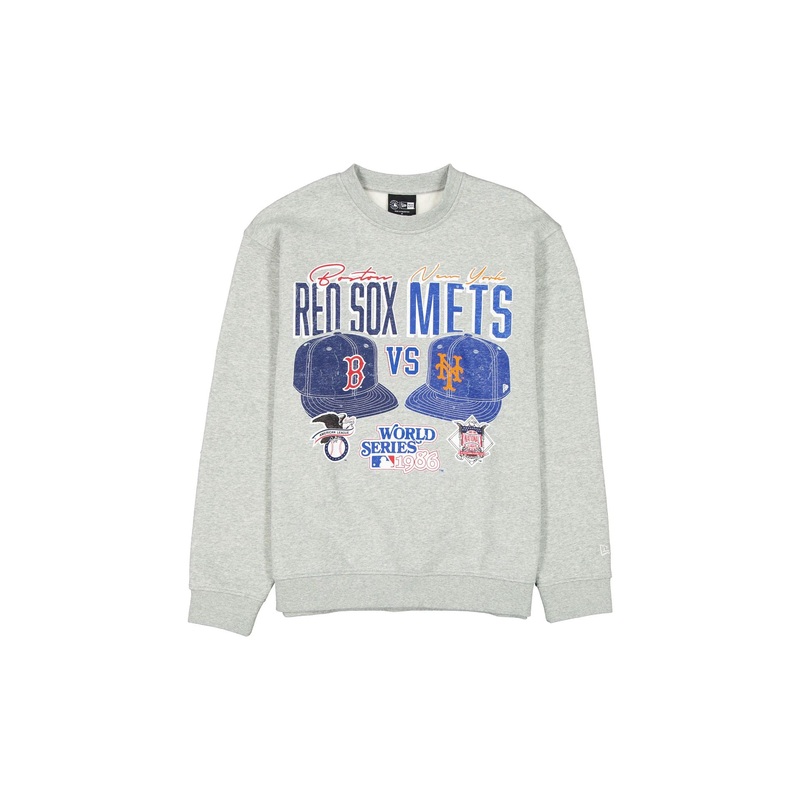 MLB 1986 World Series Sport Classics Gray Crewneck
