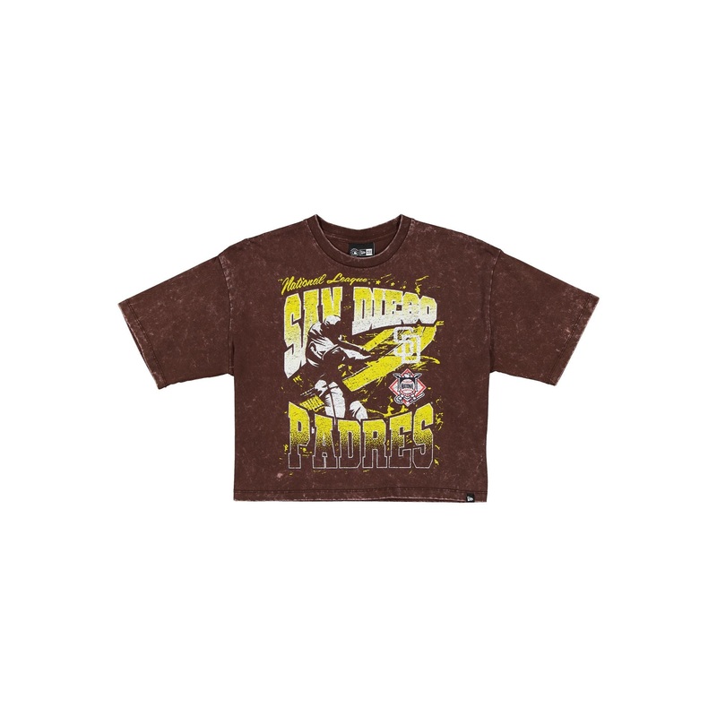 San Diego Padres Sport Classics Women’s Cropped T-Shirt