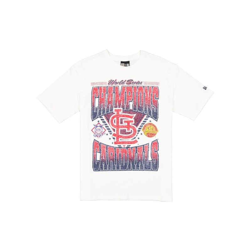 St. Louis Cardinals Sport Classics Washed Optic White T-Shirt