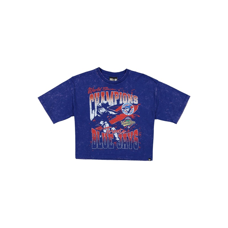 Toronto Blue Jays Sport Classics Women’s Cropped T-Shirt