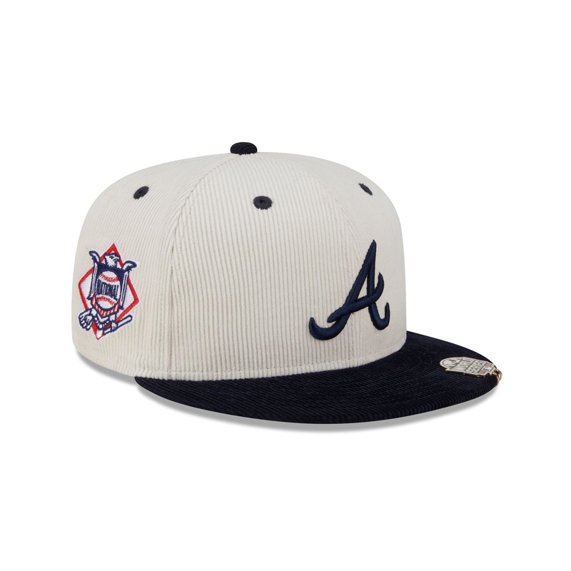 Atlanta Braves Two Tone Cord 59FIFTY Fitted Hat