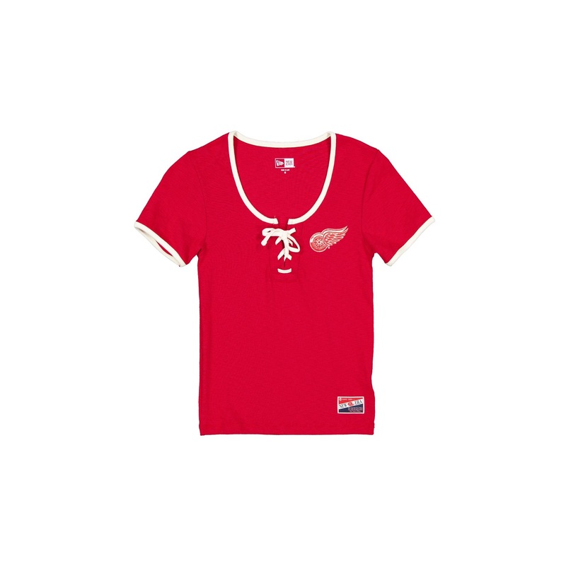 Detroit Red Wings Throwback Tie Women’s T-Shirt
