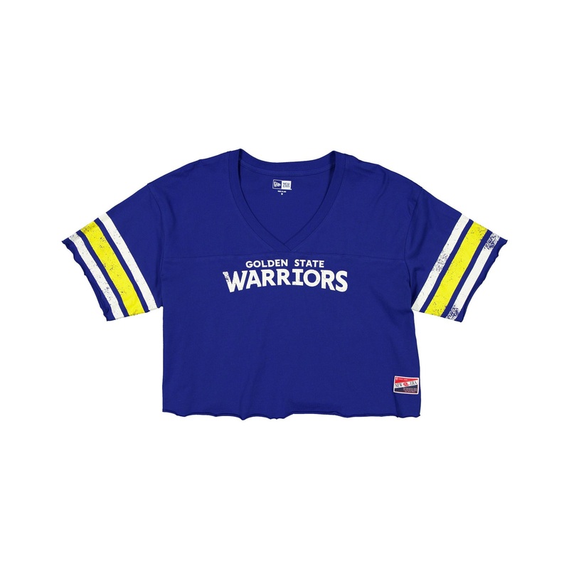 Golden State Warriors Throwback Cropped Women’s T-Shirt