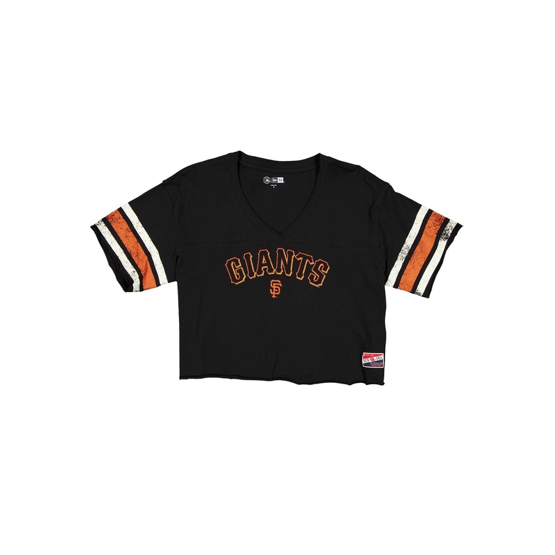 San Francisco Giants Throwback Cropped Women’s T-Shirt