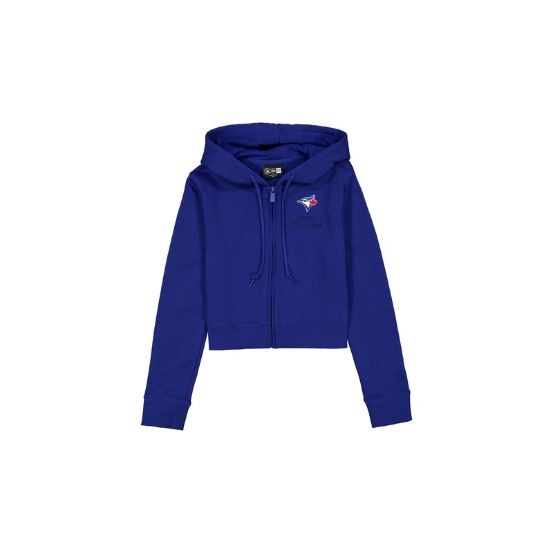Toronto Blue Jays Game Day Cropped Women’s Zipper Hoodie
