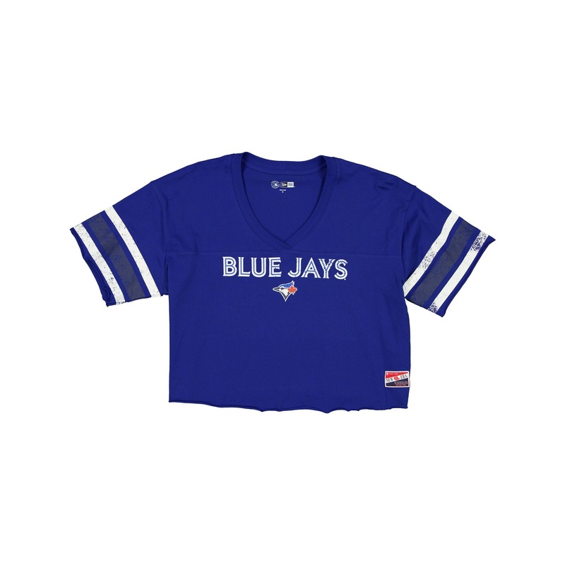 Toronto Blue Jays Throwback Cropped Women’s T-Shirt