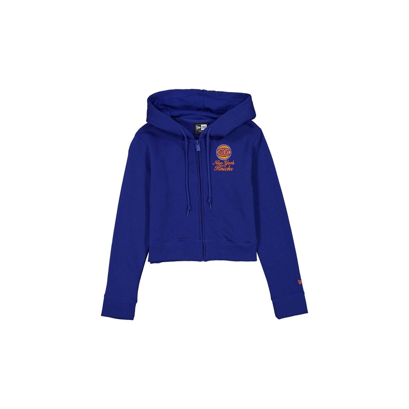 New York Knicks Game Day Cropped Women’s Zipper Hoodie