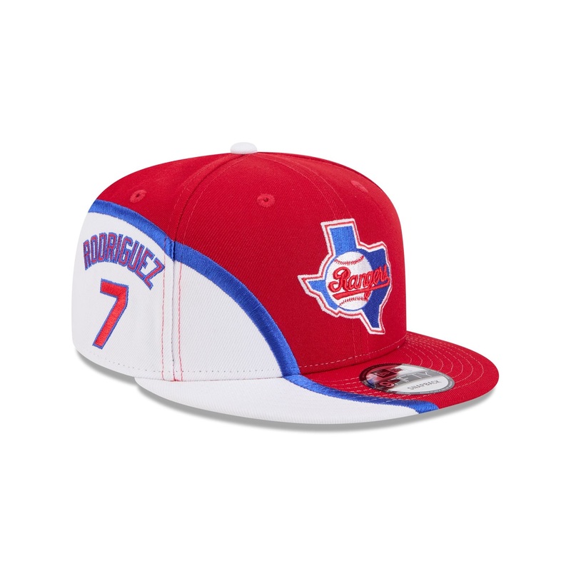 Texas Rangers Ivn “Pudge” Rodrguez 9FIFTY Snapback Hat