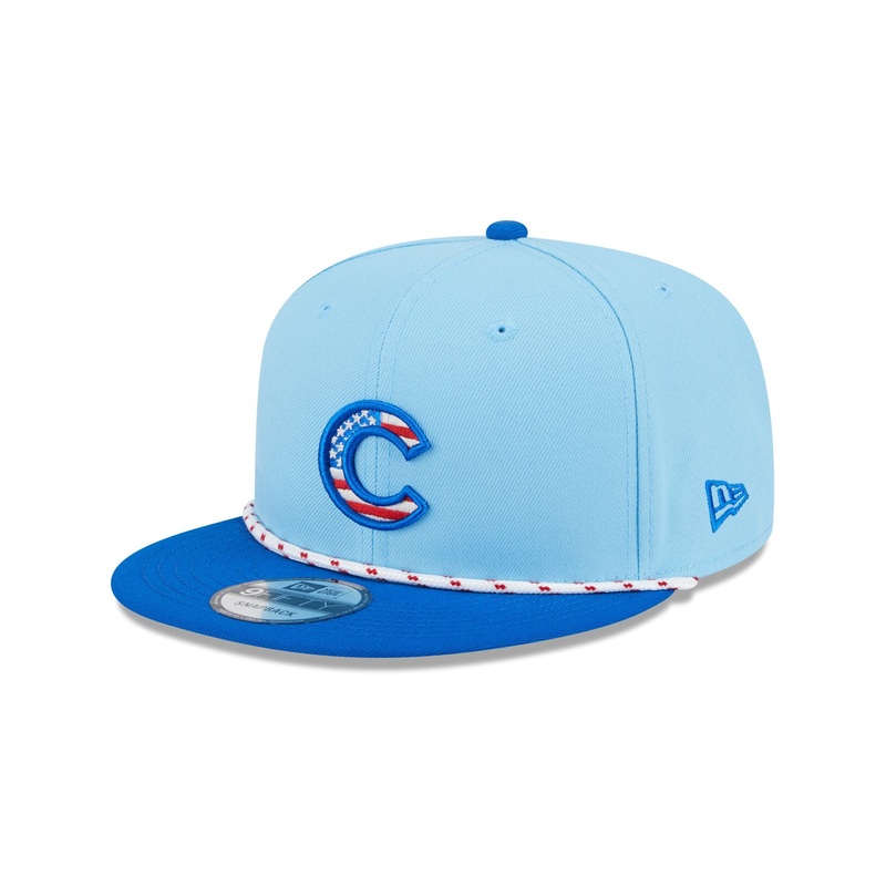 Chicago Cubs Independence Day 2025 9FIFTY Snapback Hat