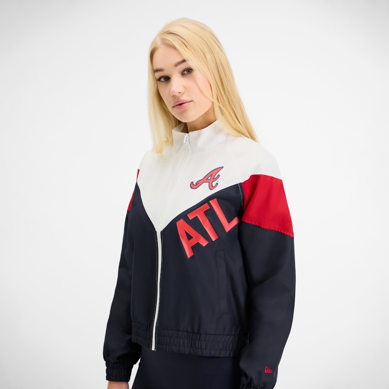 Atlanta Braves Leisure Women’s Windbreaker