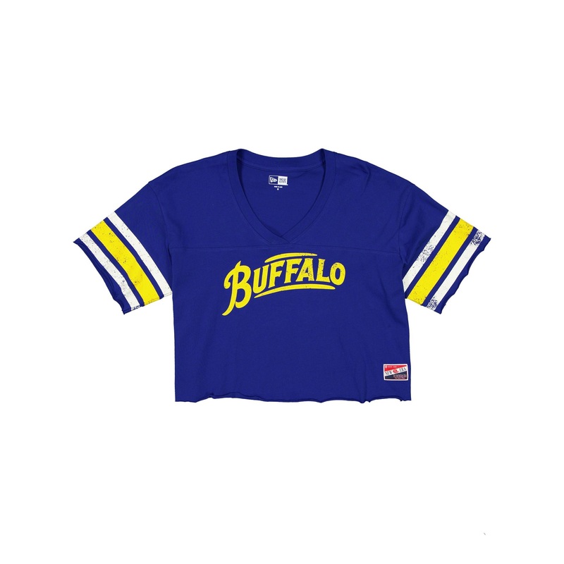 Buffalo Sabres Throwback Cropped Women’s T-Shirt