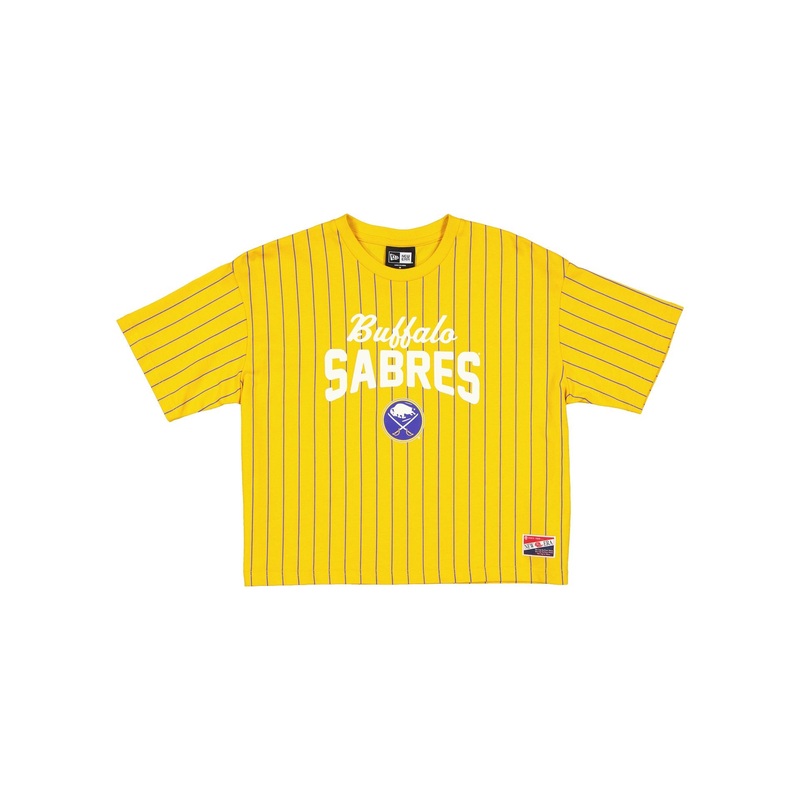 Buffalo Sabres Throwback Pinstripe Women’s T-Shirt