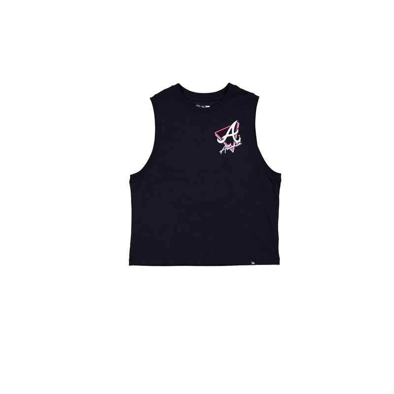 Atlanta Braves Trend Glow Logo Women’s Tank Top