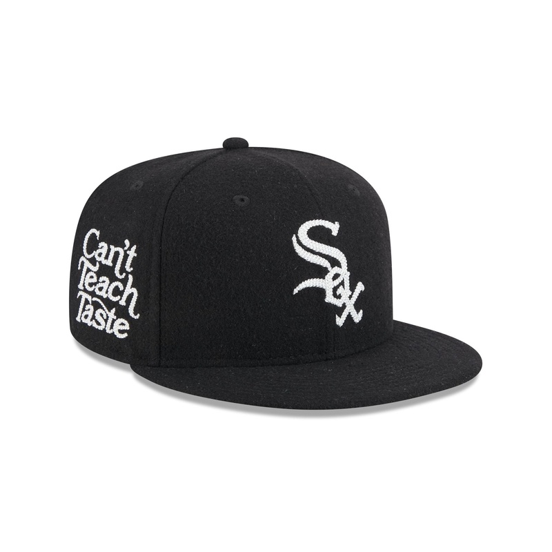 Chicago White Sox Diet Starts Monday Can’t Teach Taste Black 59FIFTY Fitted Hat
