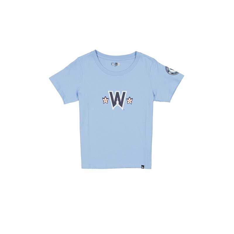 Washington Nationals City Connect Women’s Pastel Blue T-Shirt