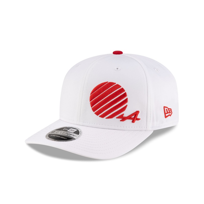 2025 Japan Race Special BWT Alpine F1 Team 9SEVENTY Stretch-Snap Hat