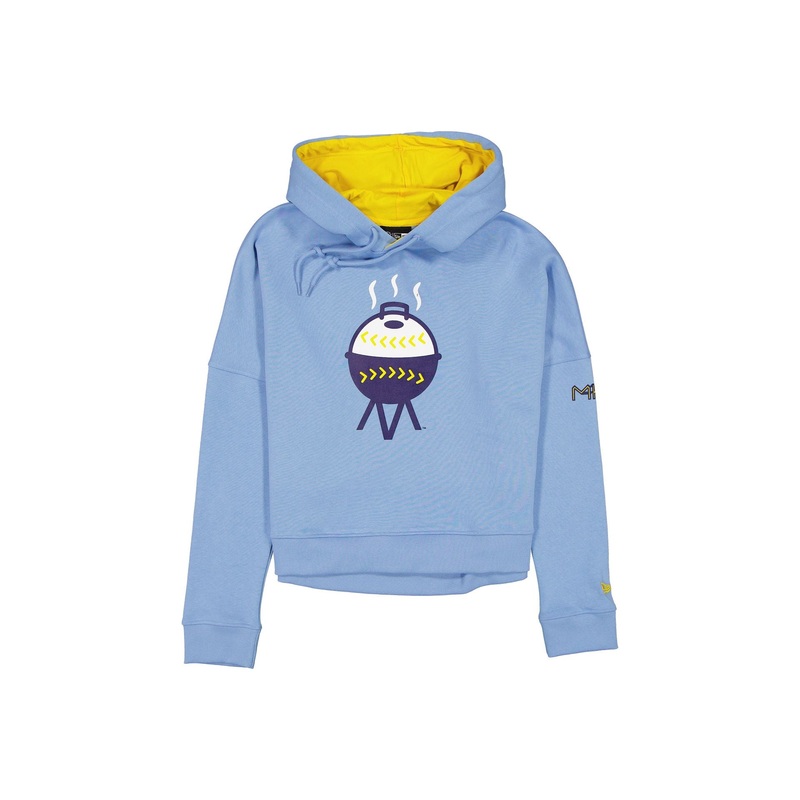 Milwaukee Brewers City Connect Women’s Pastel Blue Hoodie