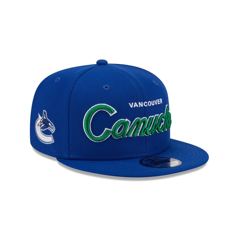 Vancouver Canucks Script 9FIFTY Snapback Hat