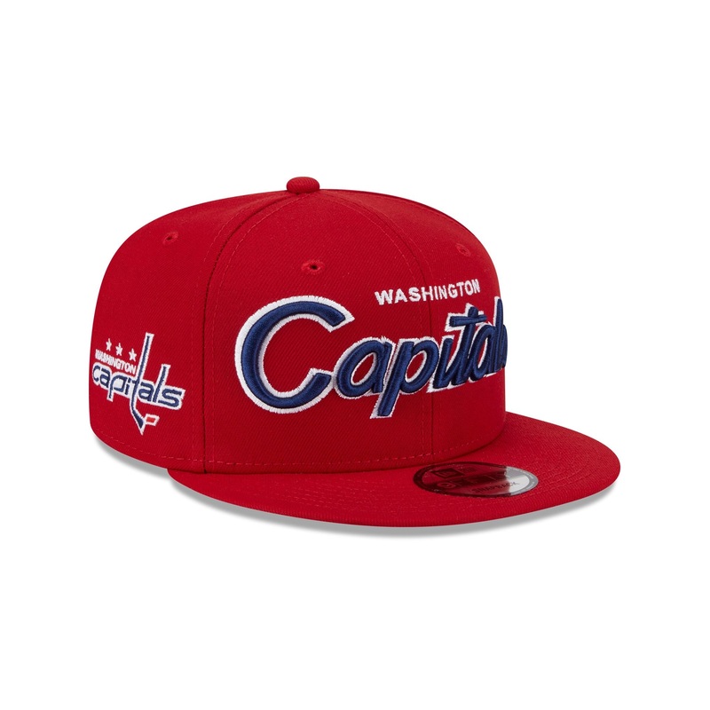 Washington Capitals Script 9FIFTY Snapback Hat
