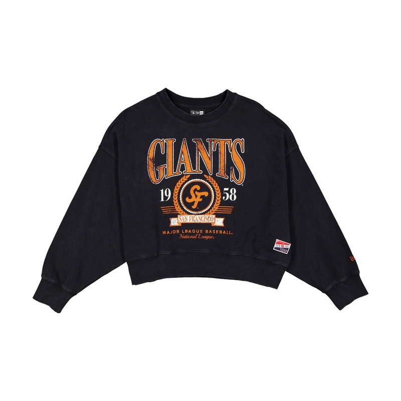 San Francisco Giants City Connect Women’s Distressed Crewneck