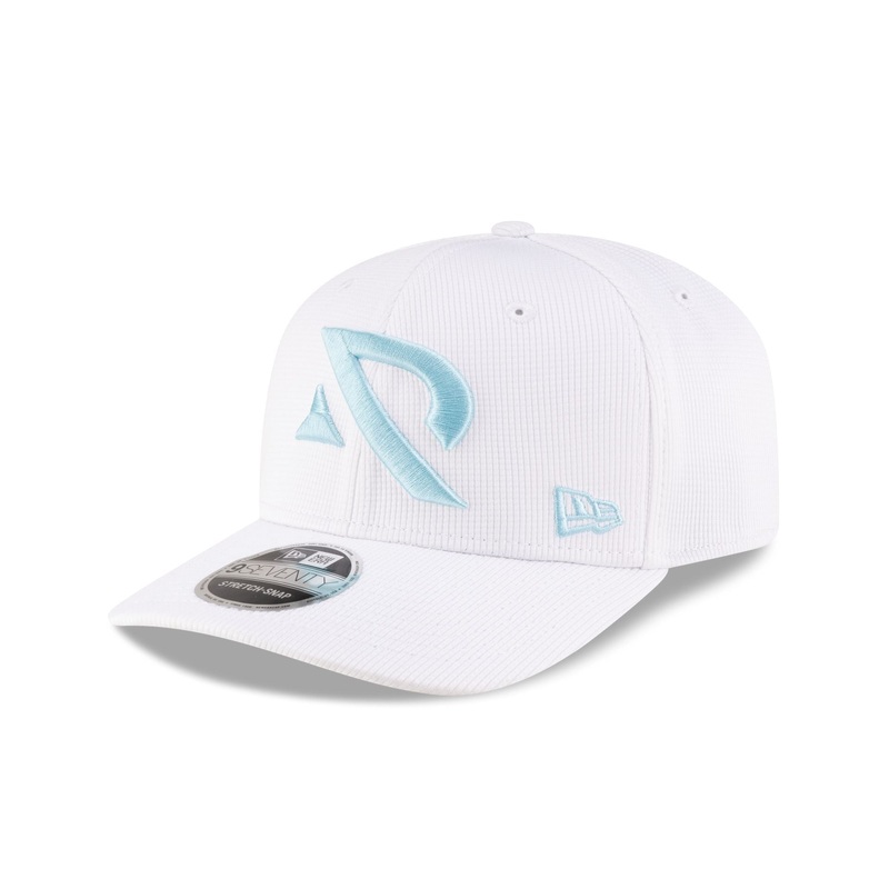 Arlington Renegades White 9SEVENTY Stretch-Snap Hat