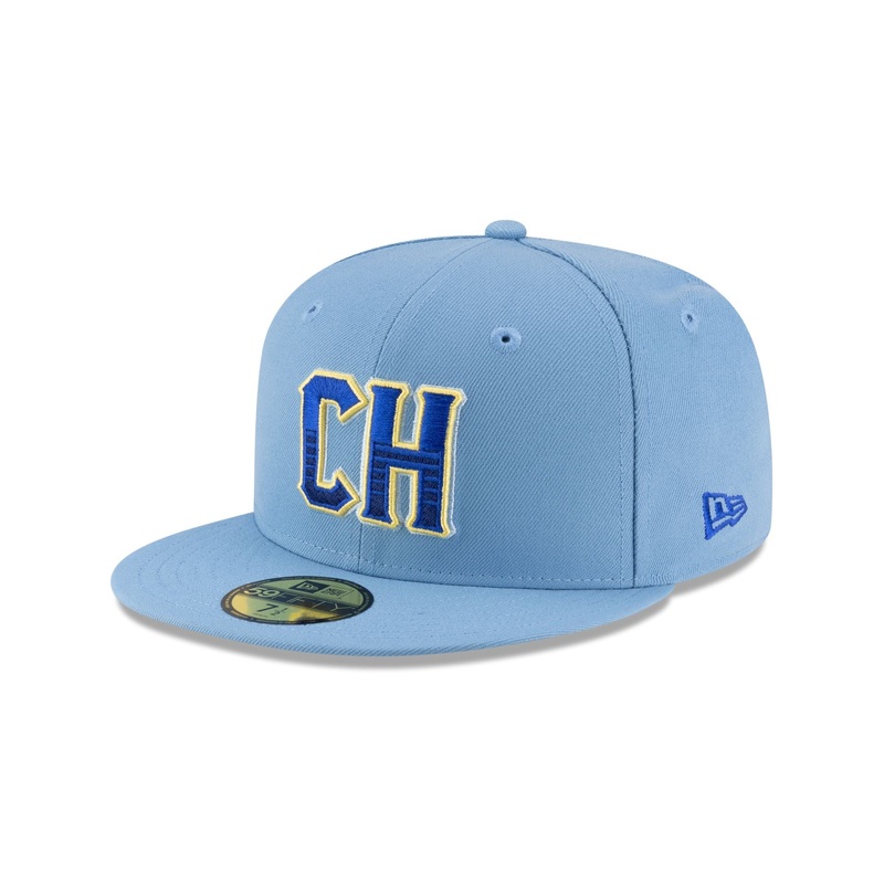 Charros de Jalisco LMB 100th Anniversary Alt Blue 59FIFTY Fitted Hat