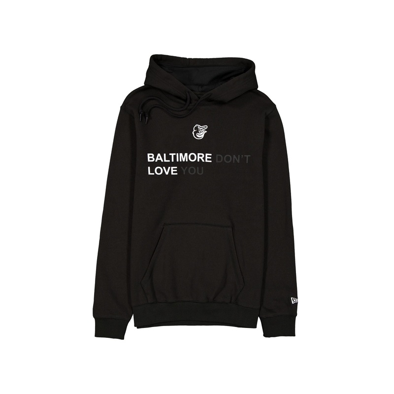 J-Frost x Baltimore Orioles Black Hoodie