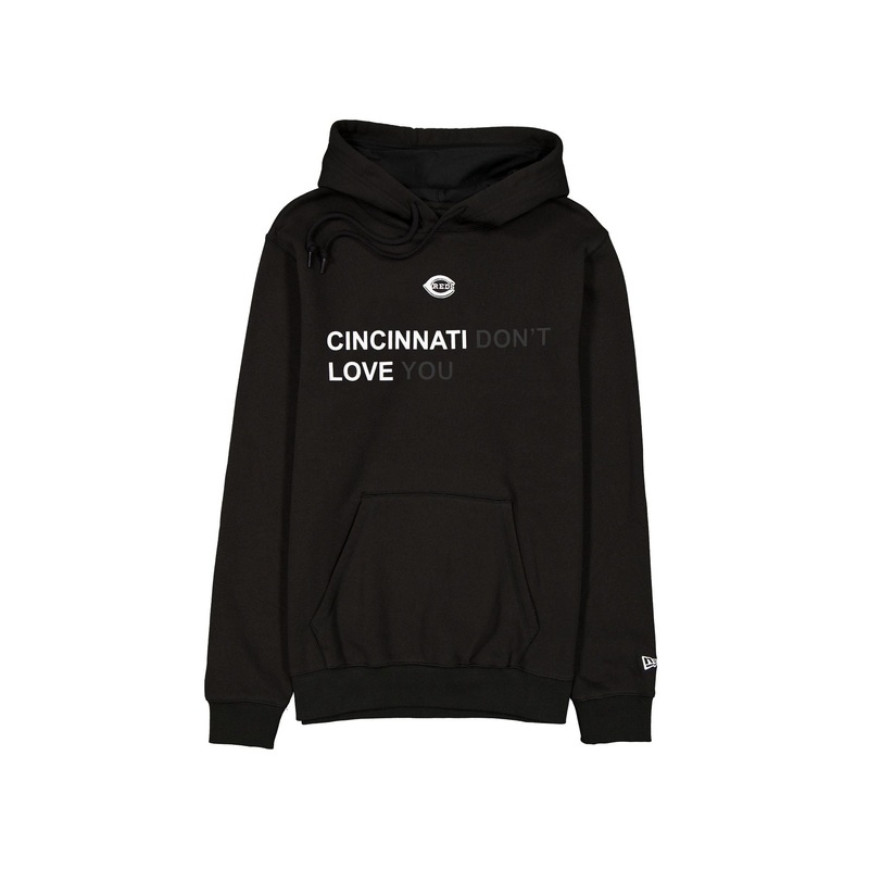 J-Frost x Cincinnati Reds Black Hoodie