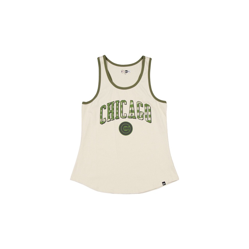 Chicago Cubs Armed Forces Day 2025 Women’s Stone Tank Top