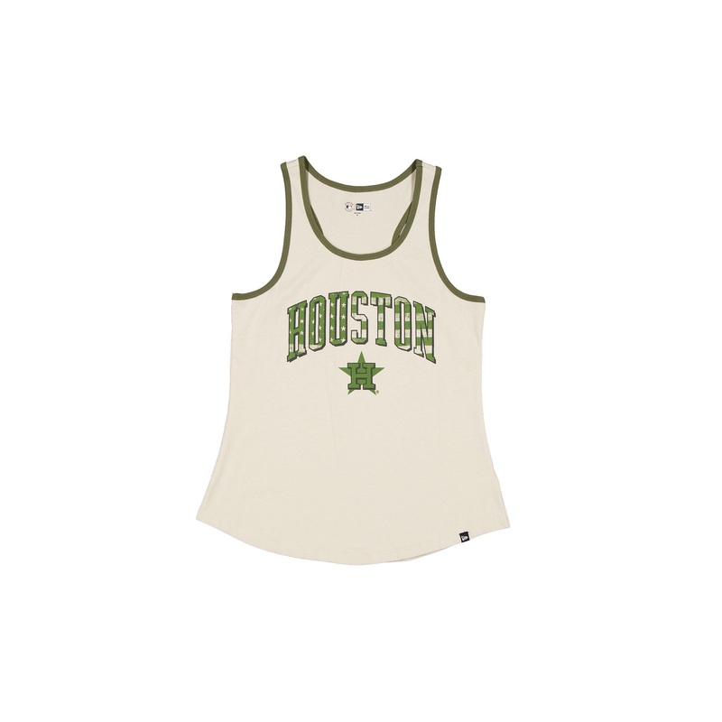 Houston Astros Armed Forces Day 2025 Women’s Stone Tank Top