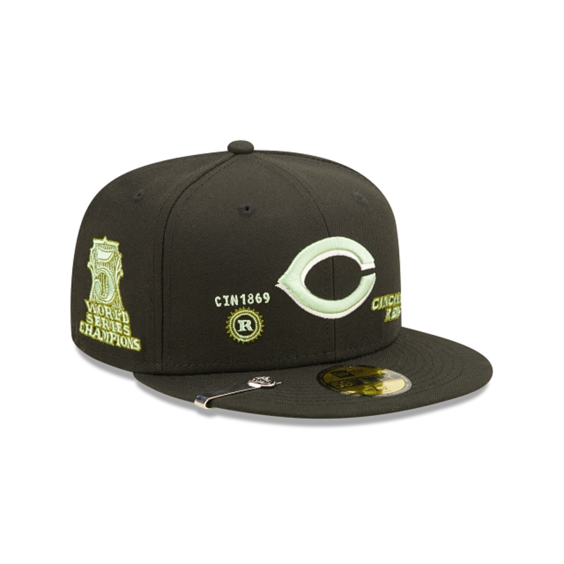 Cincinnati Reds Money 59FIFTY Fitted Hat